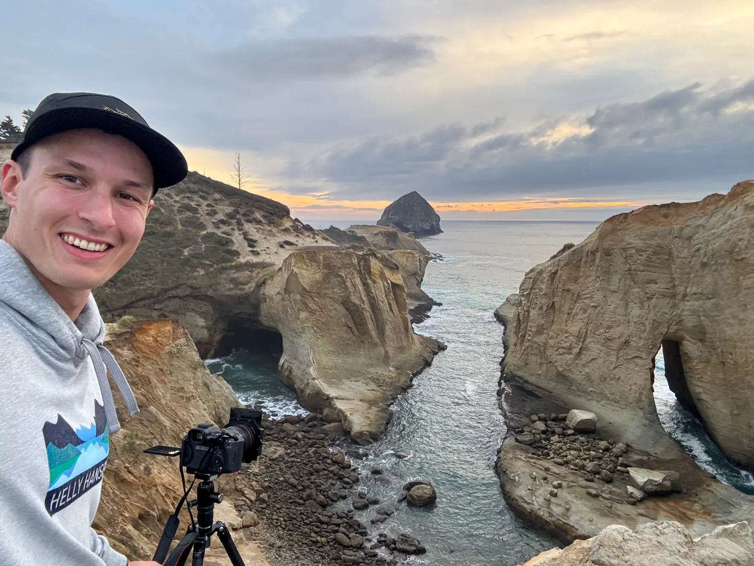 Outdoor photography moment