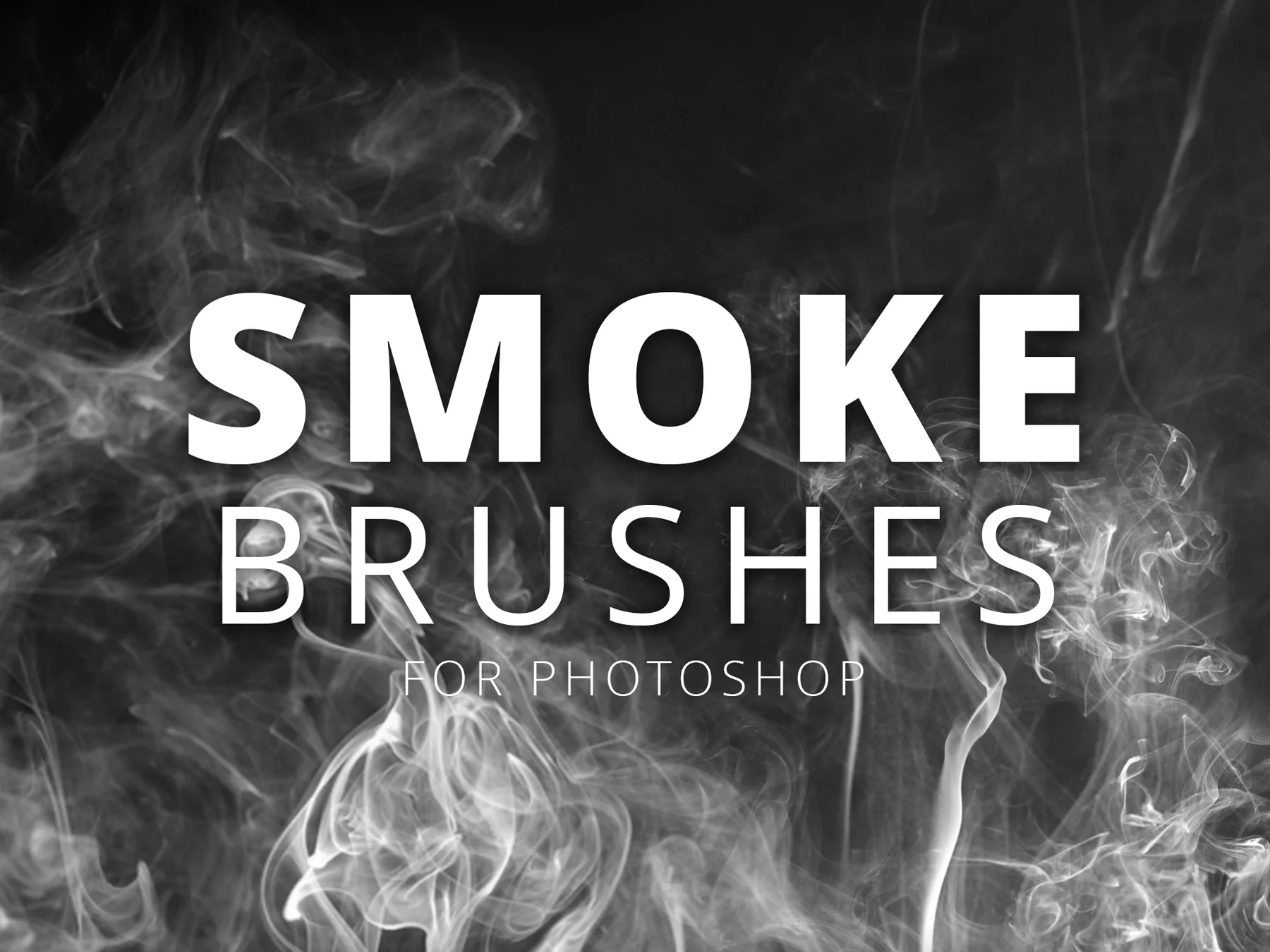 Smoke brushes for Photoshop sample