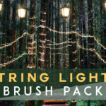 string lights brush for photoshop