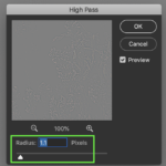 High Pass Filter In Photoshop