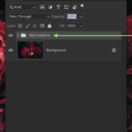 how to make a photo black and white except one colour