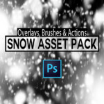 snow asset pack for photoshop