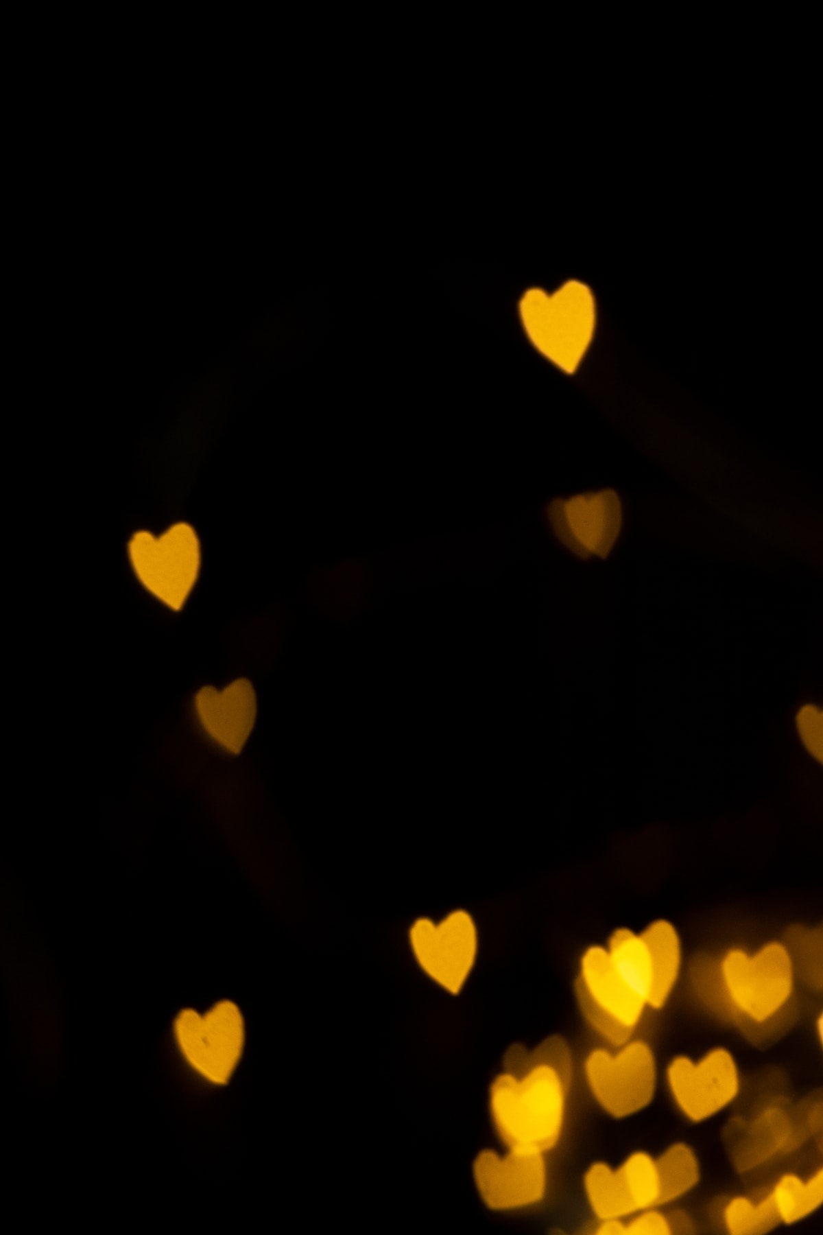 how to make heart shaped bokeh