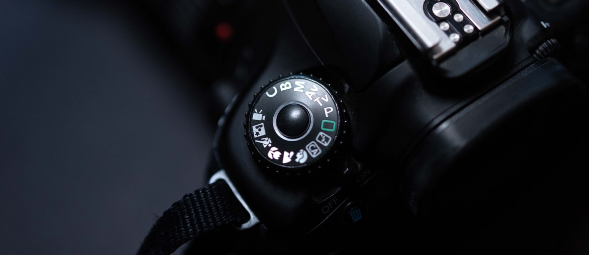 camera mode dial on canon camera