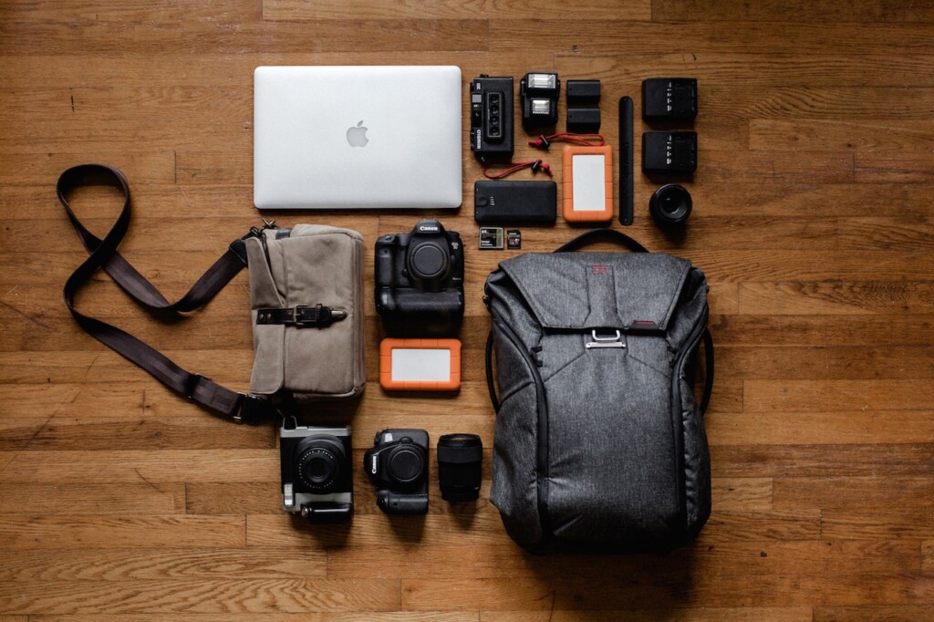 top-view-photo-of-laptop-near-camera-3178938