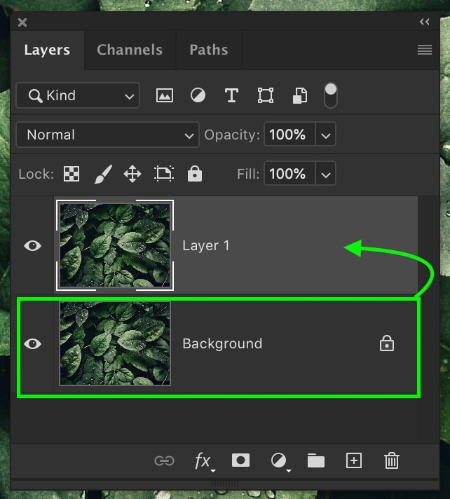 duplicate layer in photoshop