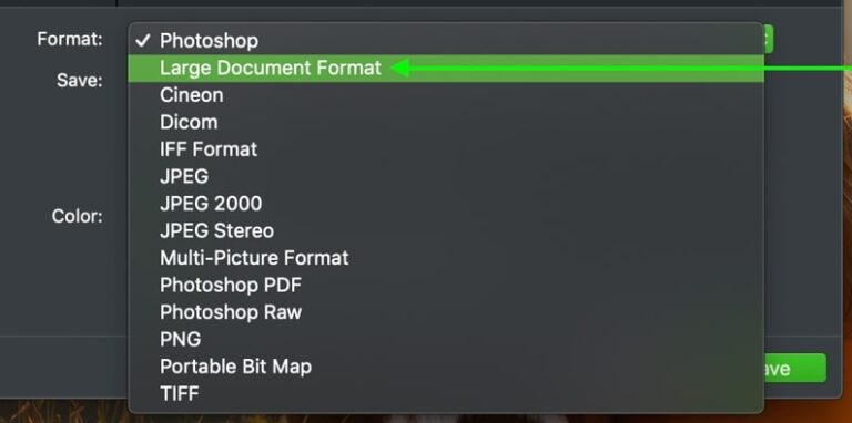 What To Do When A Photoshop File Is Too Big To Save