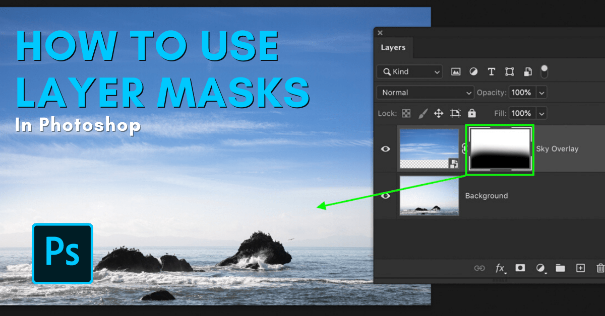 How To Use Layer Masks In Photoshop (With Shortcuts!)