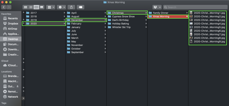 How To Organize Photos On Your Computer – Brendan Williams Creative