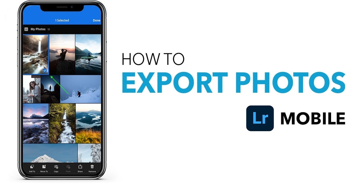 How To Export Photos In Lightroom Mobile