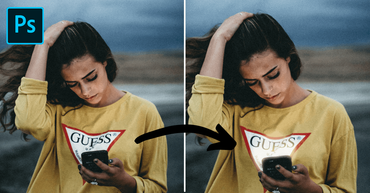 How To Make A Screen Glow With Photoshop (Phone, TV, Laptop Glows)