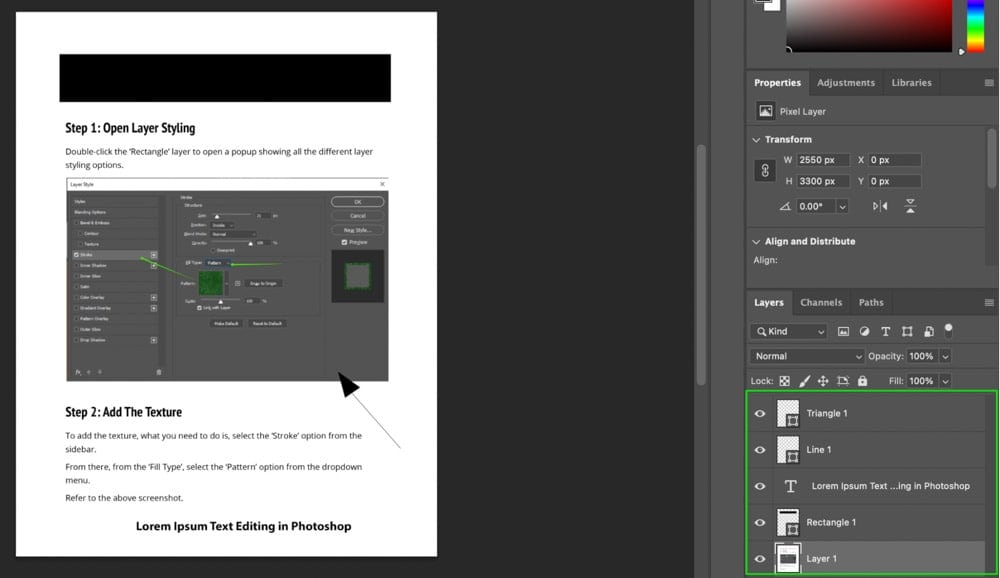 how to create pdf presentation in photoshop