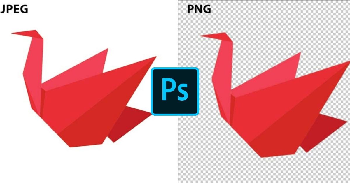 How To Convert A JPEG To PNG In Photoshop (With Transparency!)