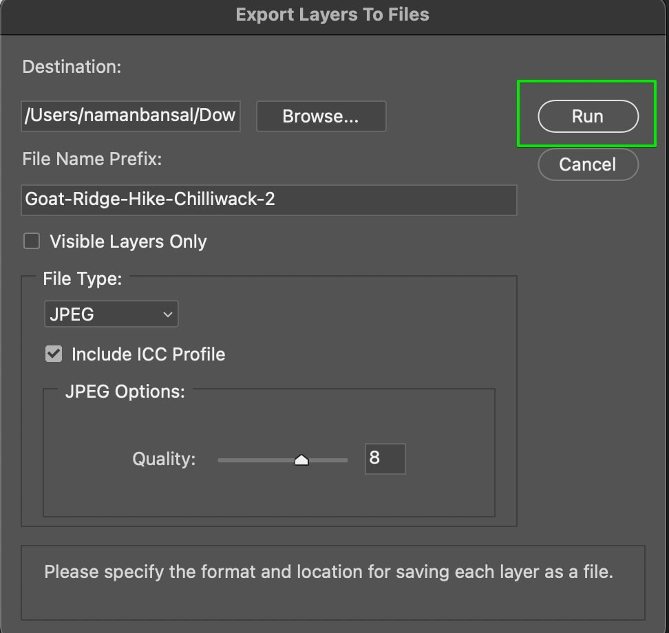 export pdf layers to photoshop