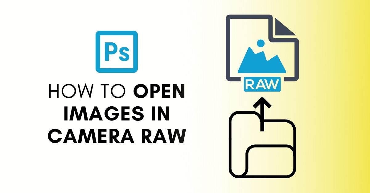 open a jpeg in camera raw