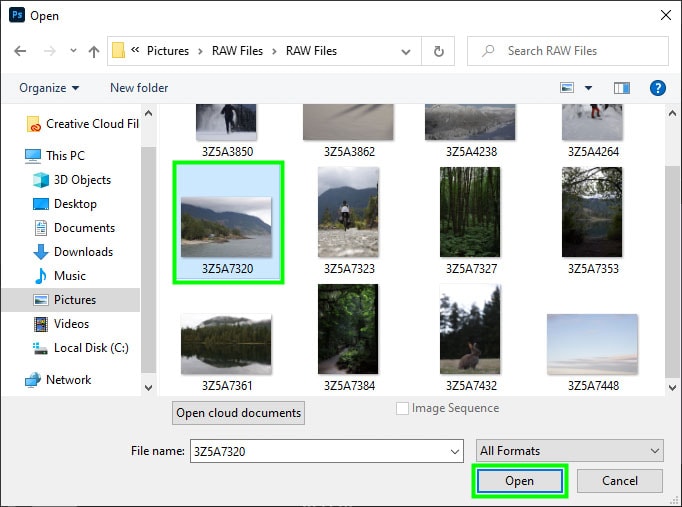 convert raw to jpeg action photoshop action download