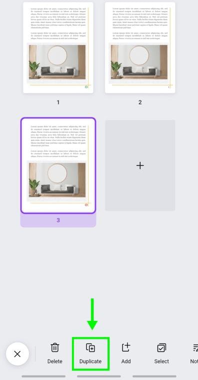 canva presentation page numbers