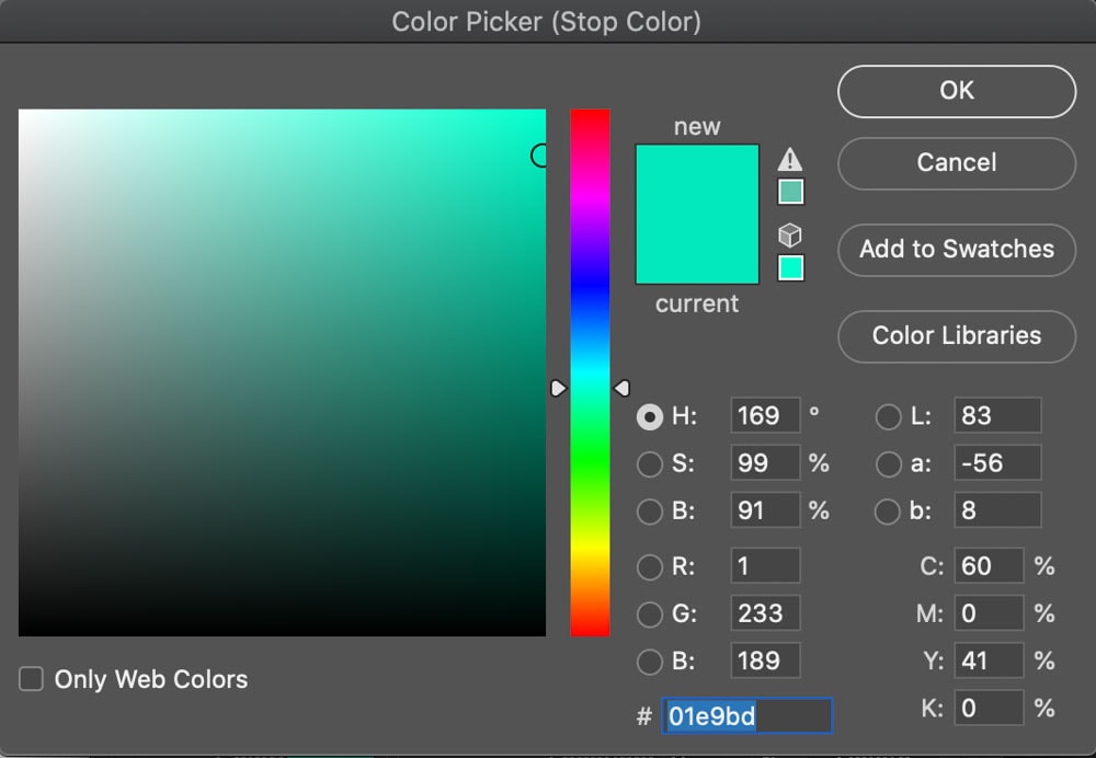 How To Change Gradient Color In (Even On Rasterized Layers)