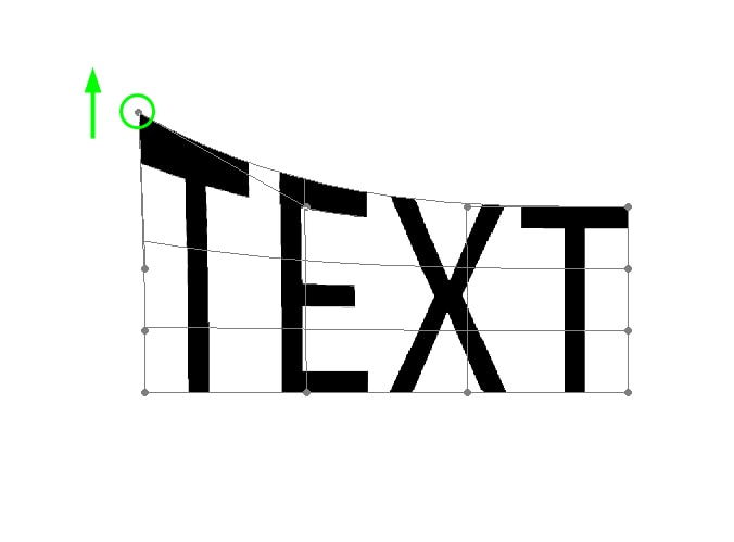 how to distort text in illustrator ipad