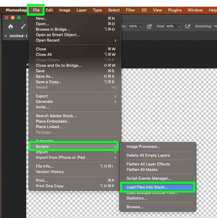 how to add multiple images into one file in photoshop