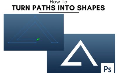 How To Turn A Path Into A Shape In Photoshop