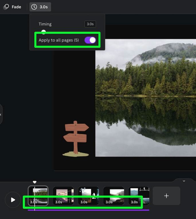 slide show canva