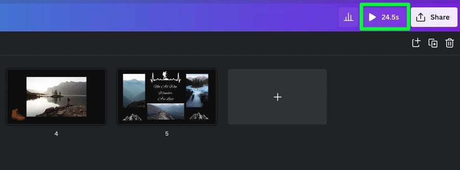 slide show canva