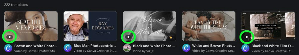 slide show canva