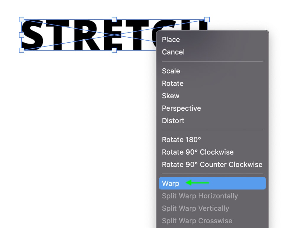 How To Stretch Text In Photoshop