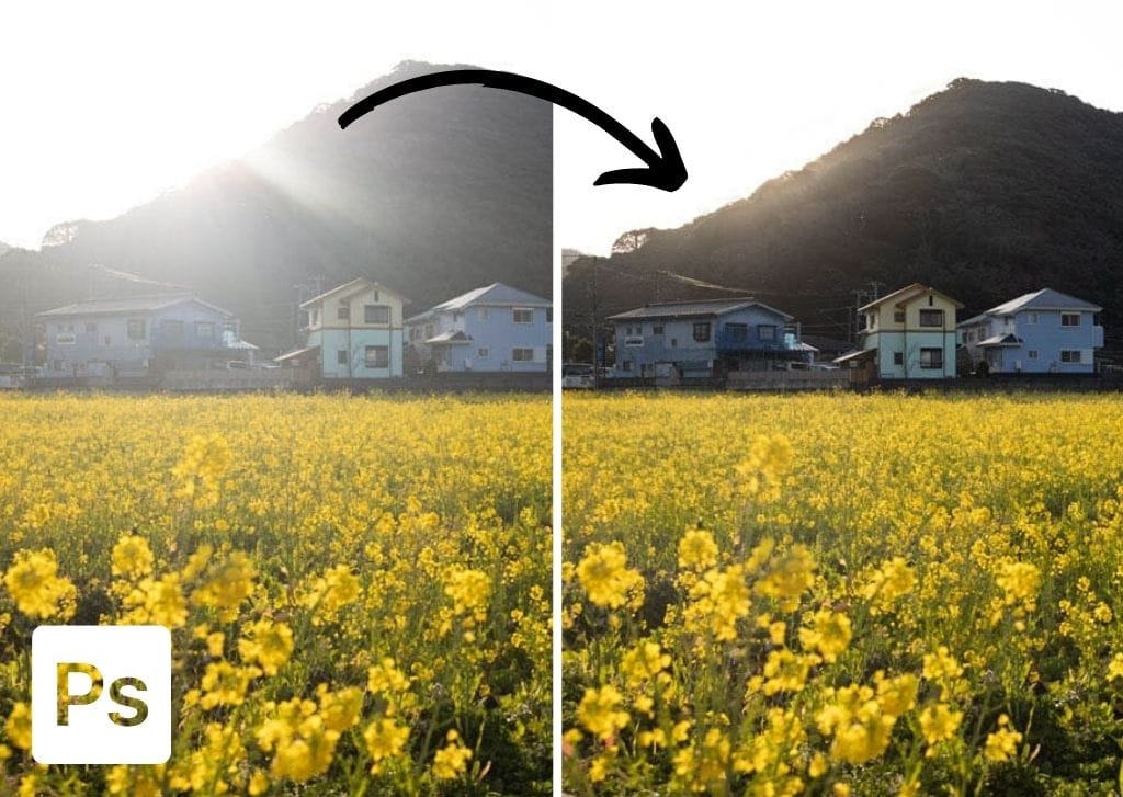 How To Remove Lens Flare In Photoshop (3 Best Ways)