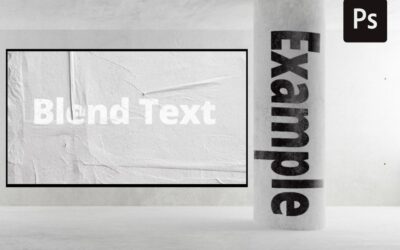 How To Blend Text Into Photos In Photoshop (2 Easy Ways)