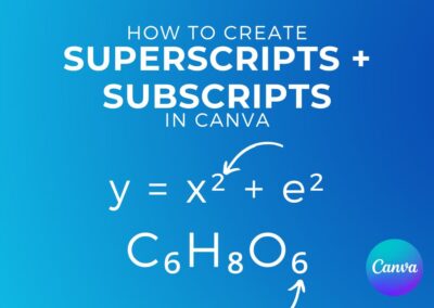 How To Create Superscripts & Subscripts In Canva (Mac + Windows)
