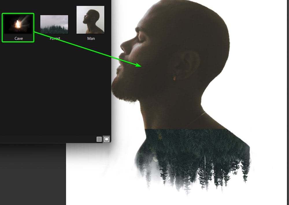 photoshop tutorial double exposure