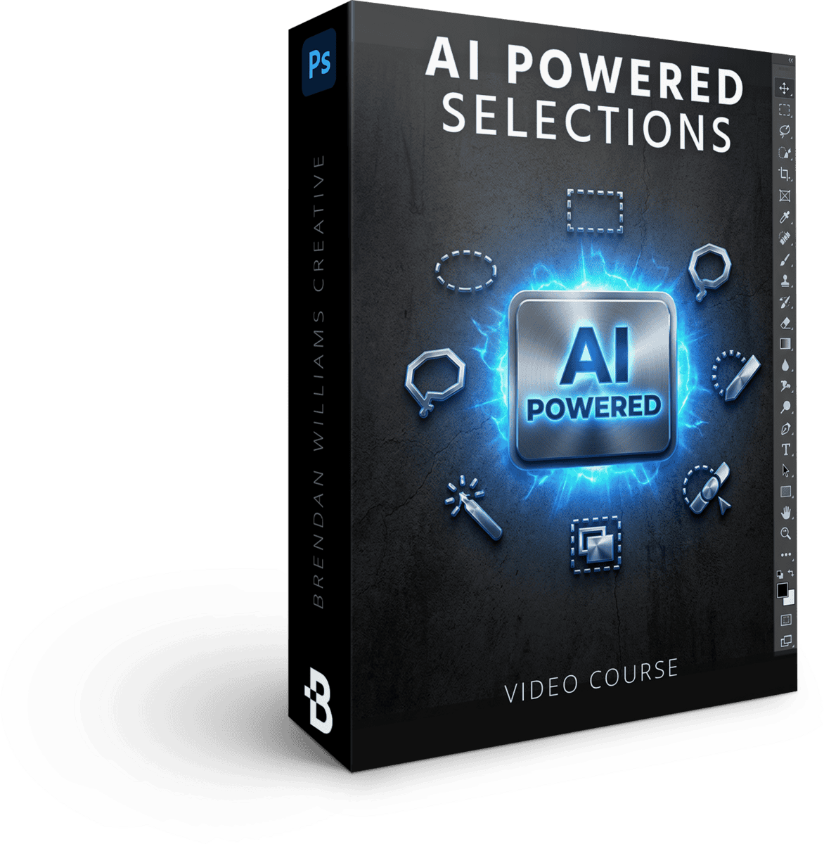 AI Powered selections - SMS Mockup